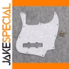 White Pearl Fender Jazz Bass Pickguard