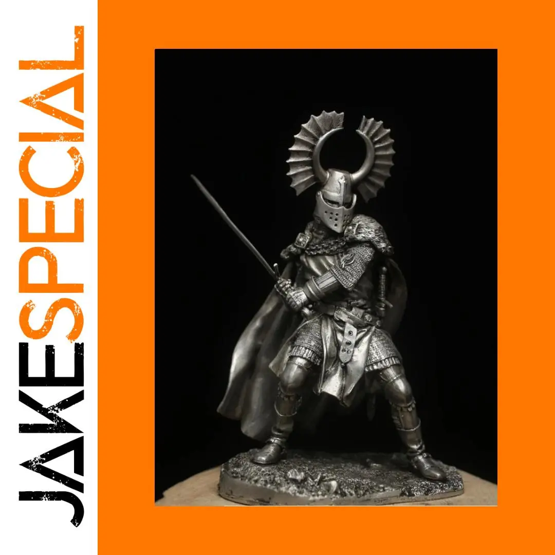 Medieval Teutonic Knight Crusader Figurine 1/18 Scale 1 Medieval Teutonic Knight Crusader Figurine 1/18 Scale
