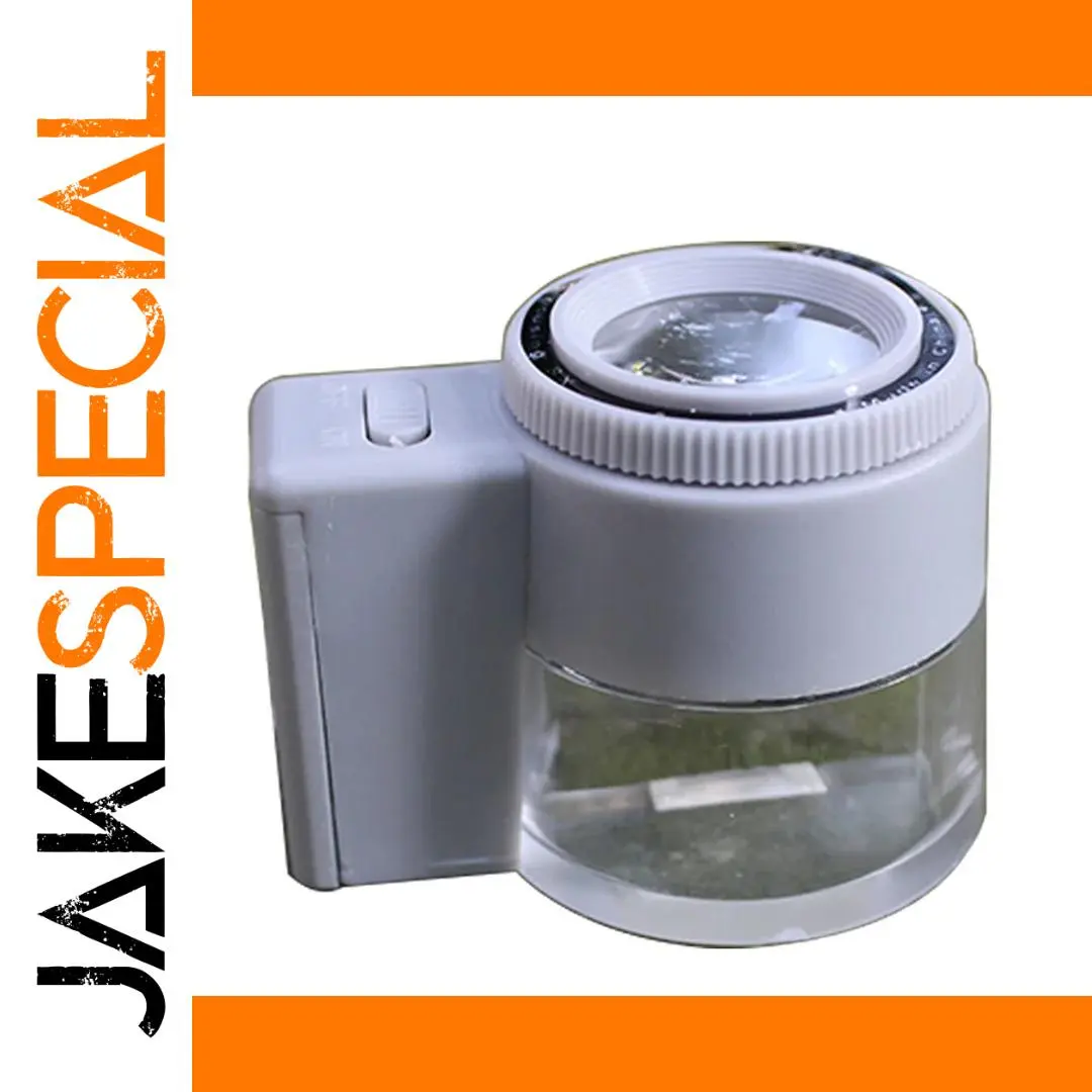 8X Illuminated Magnifier with Acrylic Lens 1 8X Illuminated Magnifier with Acrylic Lens