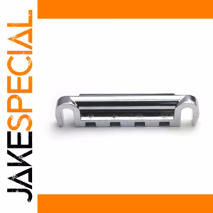 Chrome Bass Guitar Tailpiece 87.2mm x 20mm