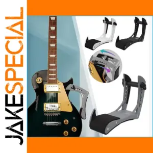 Electric Guitar Leg Rest in Black, White & Gray