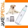 White Electric Dog Nail Grinder for Pets