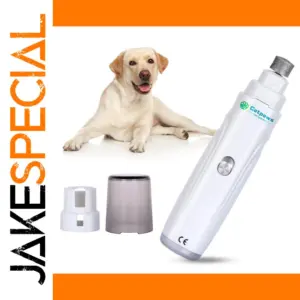 White Electric Dog Nail Grinder for Pets