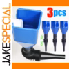 Portable Blue Fuel Funnel for Vehicles