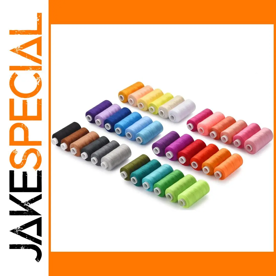 Vibrant 6-Pack 400-Yard Sewing Thread Sets 1 Vibrant 6-Pack 400-Yard Sewing Thread Sets