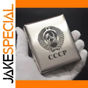 Vintage Soviet Union CCCP Cigarette Case