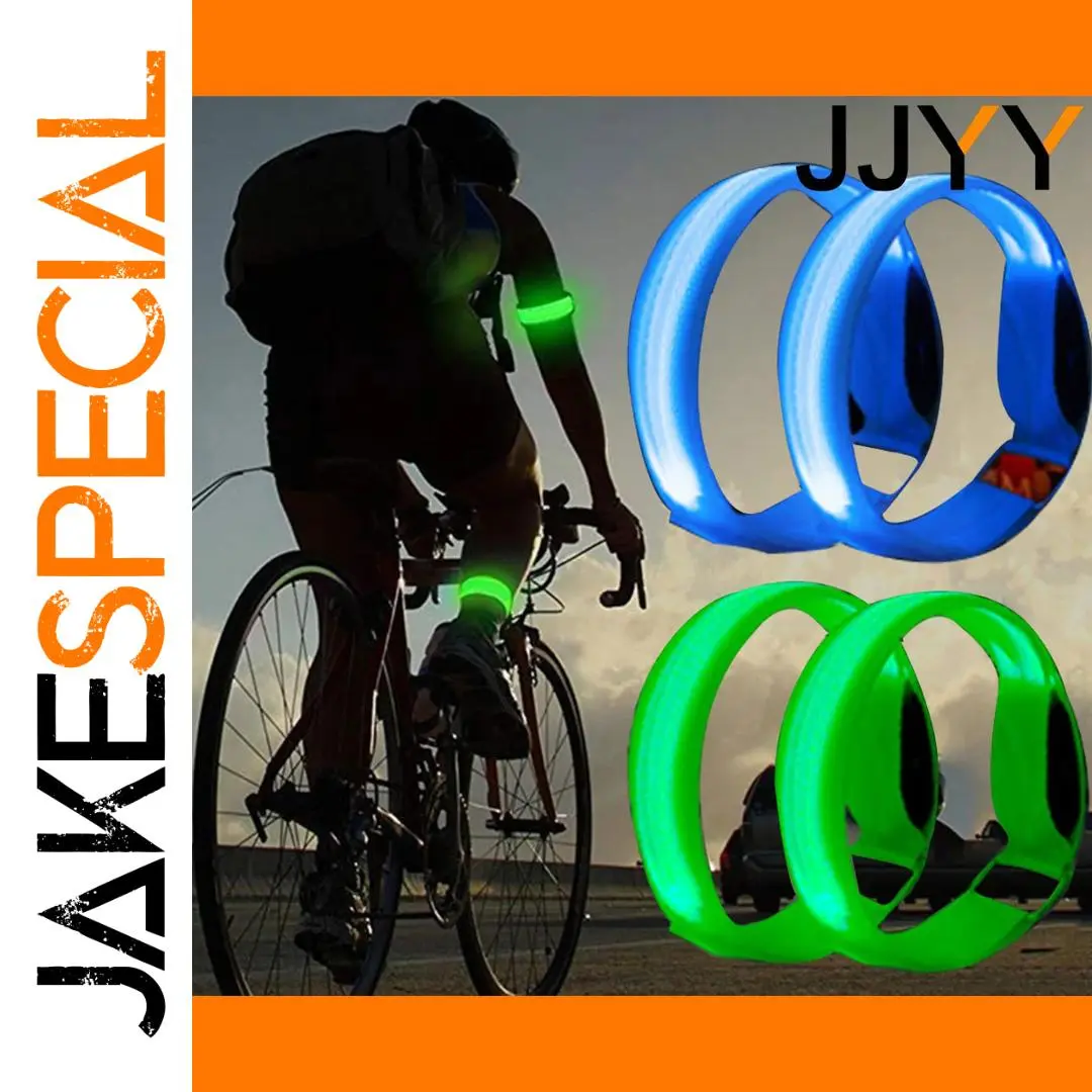 Rechargeable LED Safety Armband for Night Activities 1 Rechargeable LED Safety Armband for Night Activities