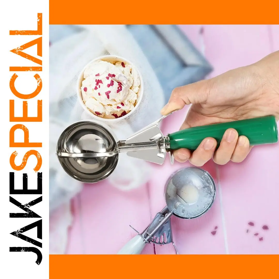 Stainless Steel Fruit and Ice Cream Scoop 1 Stainless Steel Fruit and Ice Cream Scoop