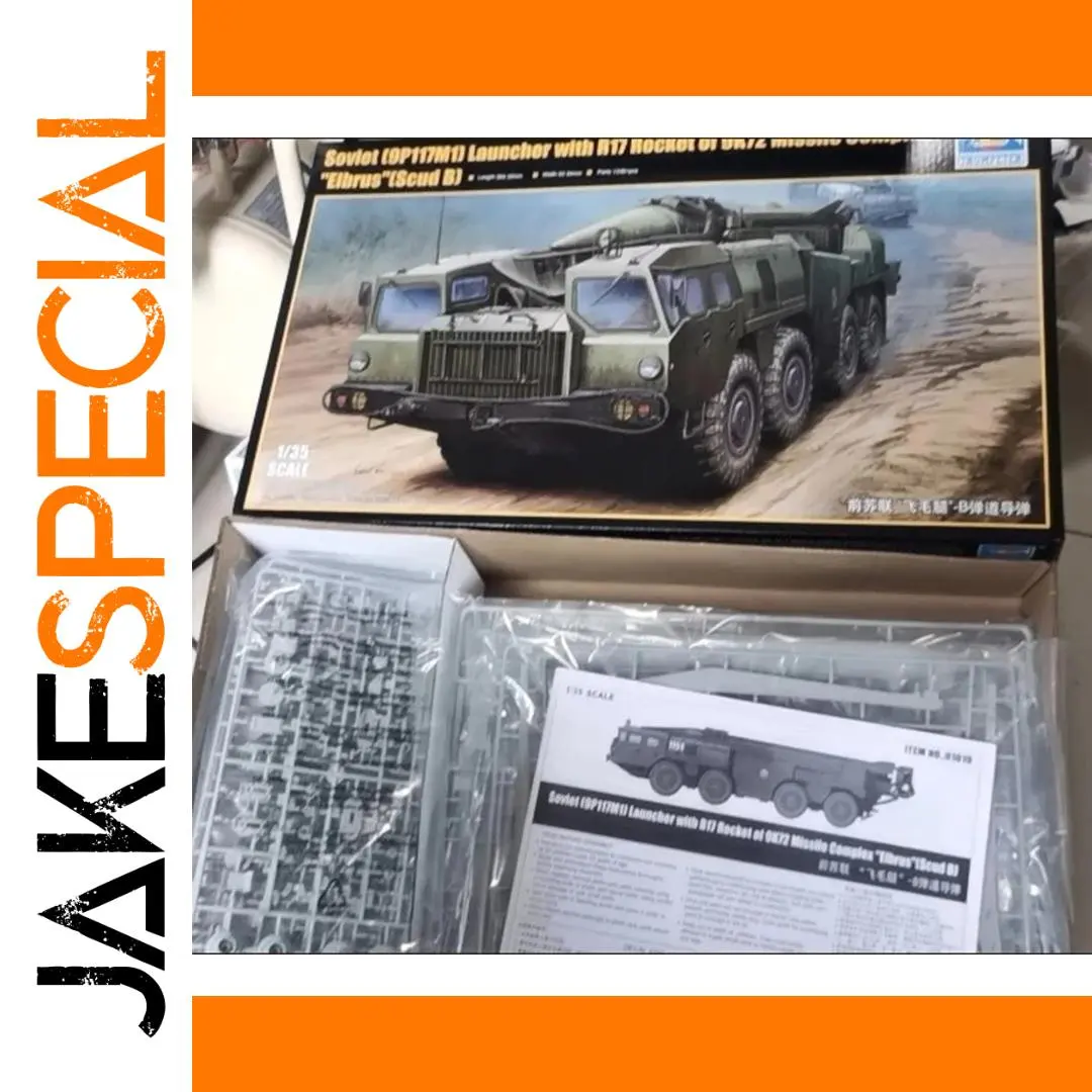 Soviet Scud C Missile Launcher Kit 1:35 Scale 1 Soviet Scud C Missile Launcher Kit 1:35 Scale
