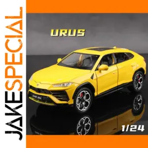 Yellow Lamborghini Urus Diecast Model 1:24 Scale