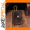 Retro Handmade Leather Cigarette Case 10x7x2.5 cm