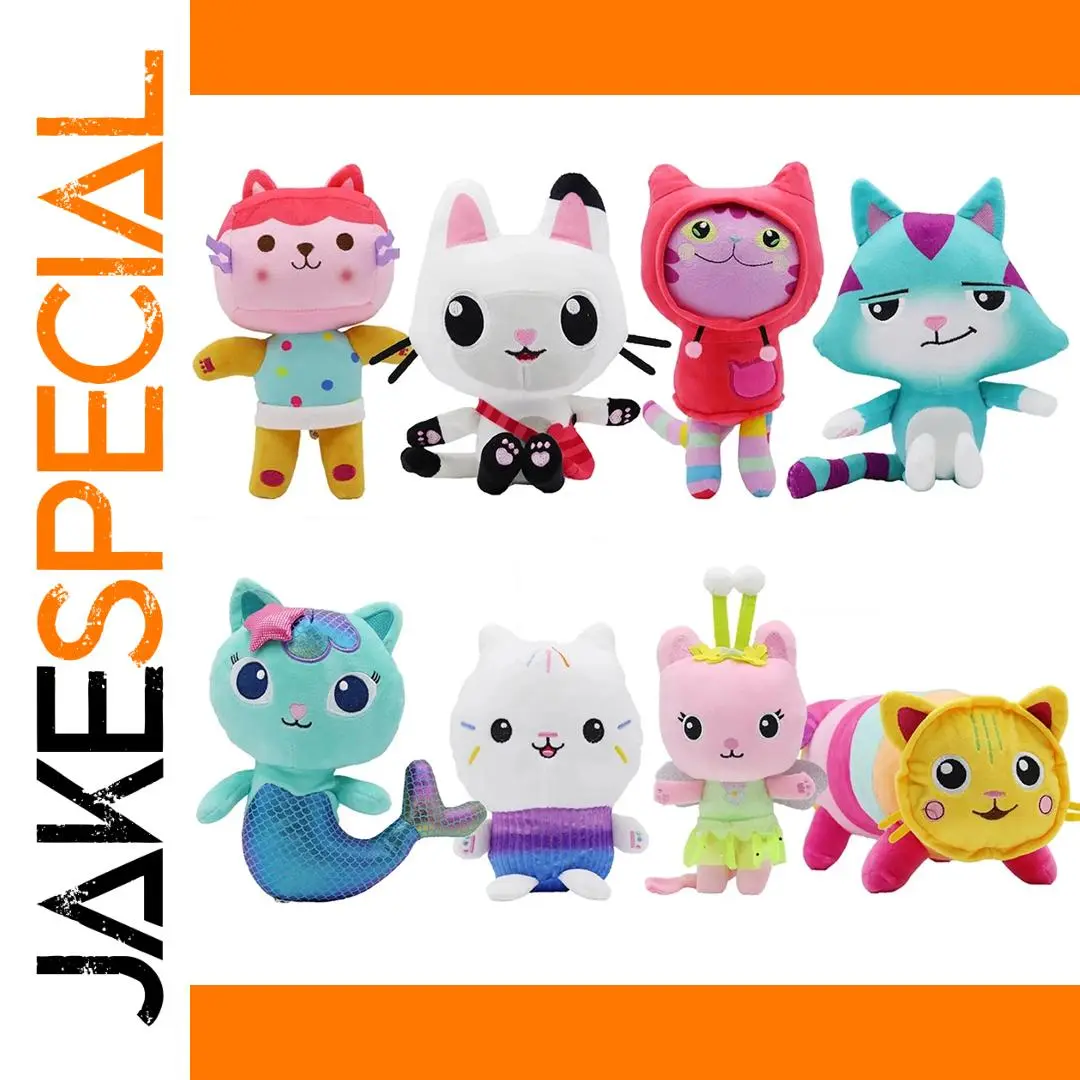 Colorful Gabby’s Doll House Plush Backpack 1 Colorful Gabby’s Doll House Plush Backpack