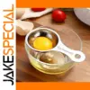 Stainless Steel Egg Separator for Precise Yolk Drainage