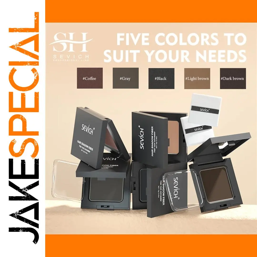 Waterproof Hairline Powder for Quick Touch-Ups 1 Waterproof Hairline Powder for Quick Touch-Ups