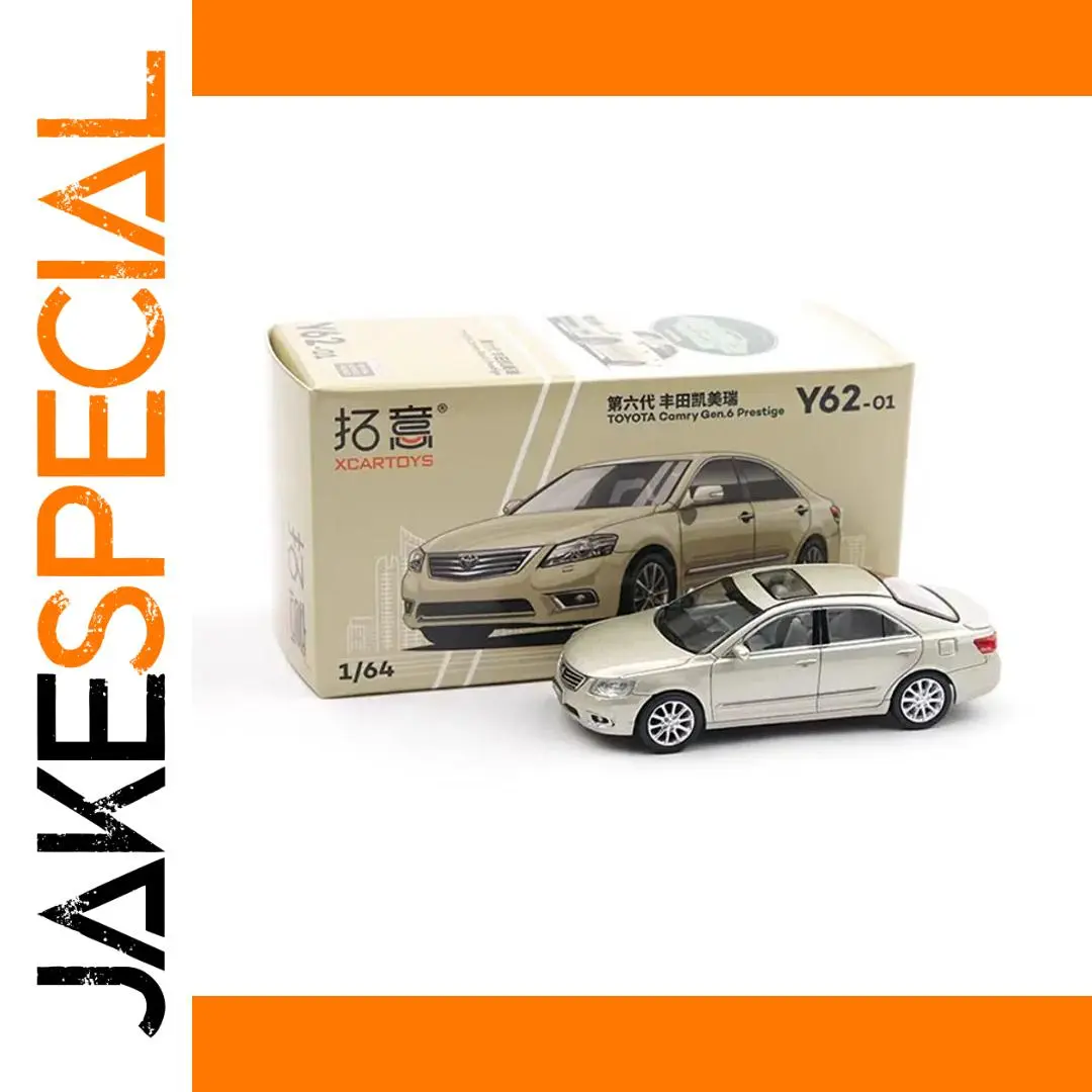 Toyota Camry Y62-1 Diecast Model 1:64 Silver 1 Toyota Camry Y62-1 Diecast Model 1:64 Silver