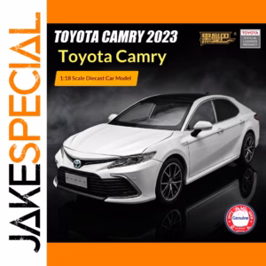 White 1:18 Toyota Camry Model for Collection