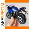 Yamaha YZF-R1 1:12 Diecast Model in Blue
