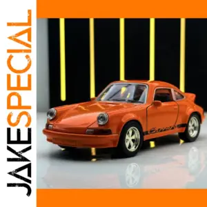 Vintage Orange 1974 Porsche 911 Carrera Model
