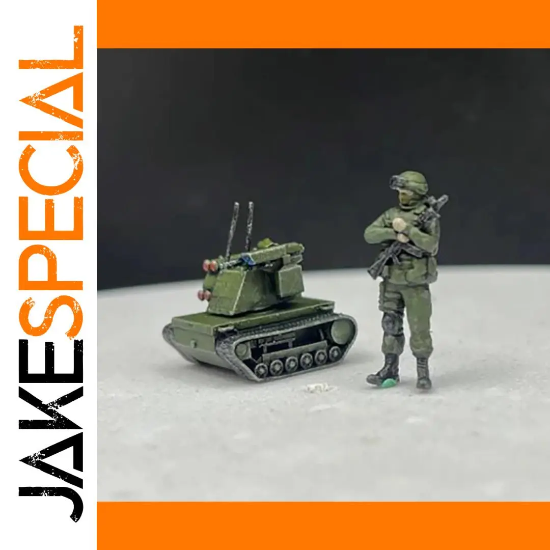 Russian Unmanned Combat Vehicle Model 1/72 1 Russian Unmanned Combat Vehicle Model 1/72