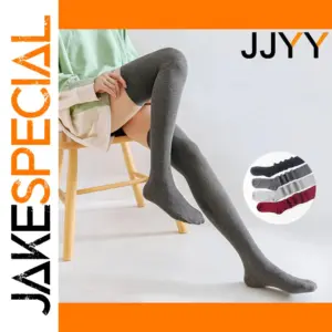 Over-The-Knee Striped Socks for Women