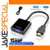 HDMI to VGA Adapter with 1080P Support