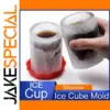 Red Silicone Cup-Shaped Ice Mold 11x9cm