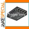 Fiber Media Converter with 4 Ethernet & 2 Fiber Ports