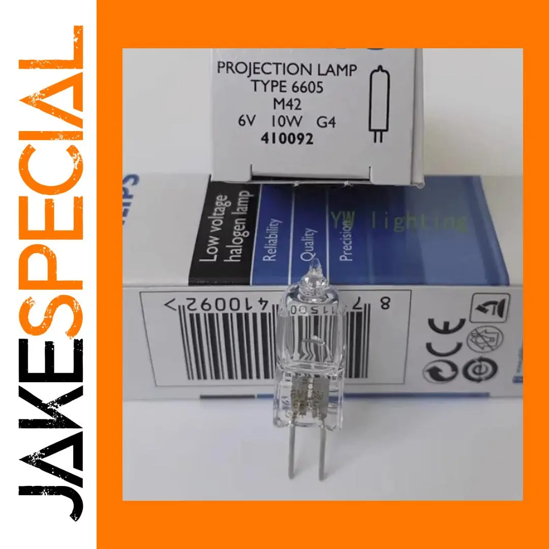 6V 10W G4 Projection Lamp for Microscopes 1 6V 10W G4 Projection Lamp for Microscopes