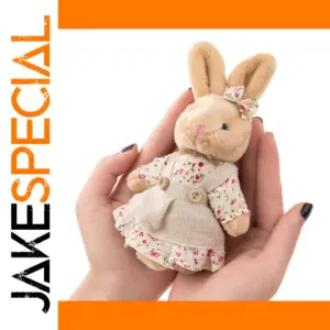 Plush Bunny Keychain in Trendy Styles