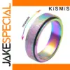 Vibrant Stainless Steel Fidget Ring for Adults
