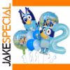 Bluey Bingo Foil Balloon Set for Celebrations