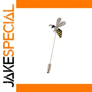 Bee-Shaped Decorative Pin for Fashion