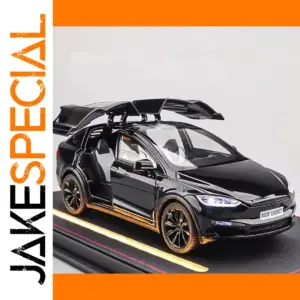 Black Model X Diecast Car 1:24 Scale
