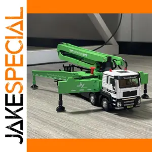 1:50 Scale Cement Concrete Pump Truck Model