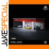 1:64 Scale Gas Station Scene with Diecast Cars