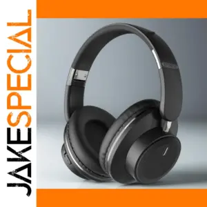 Wireless Bluetooth 5.3 Over-Ear Headphones with Noise Cancellation