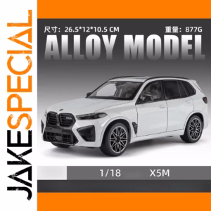 White Alloy Off-Road Car Model 1:18 Scale