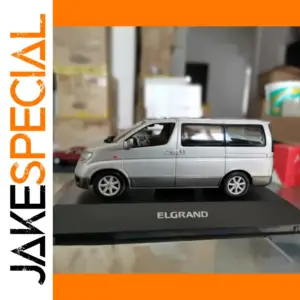 Diecast 1/43 Elgrand MPV Model Silver