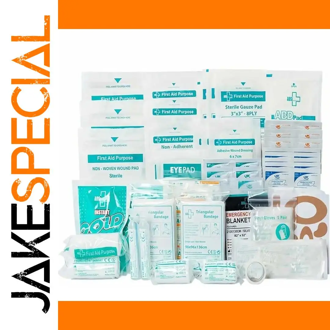 188-Piece First Aid Kit Refill for Emergency Preparedness 1 188-Piece First Aid Kit Refill for Emergency Preparedness