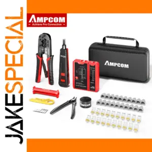 Professional Ethernet Crimping Toolkit for CAT6