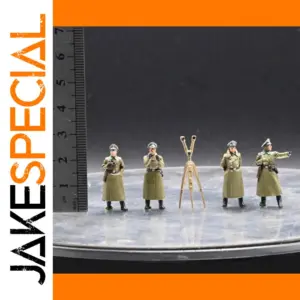 Military Command Set 1/72 Scale PVC Figures
