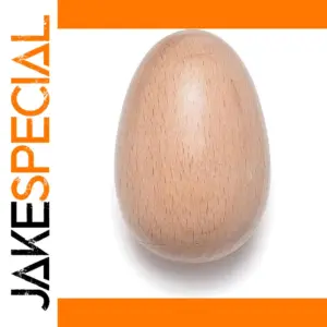 Natural Wooden Sewing Egg for Crafts