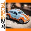 Vintage-Style 1:36 Diecast Volkswagen Beetle