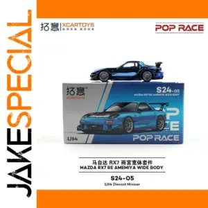 Mazda RX7 Re Amemiya Widebody Model 1:64 Replica