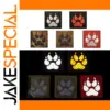 Reflective IR Nylon K9 Dog Paw Patch 5x5 cm