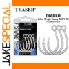 Saltwater Fishing Hooks TEASER DIABLO 2/0-7/0