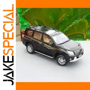 Black Toyota Prado 1:18 Scale Alloy Model