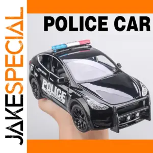Mini Police Car Model 1:24 Scale by MAKEDA