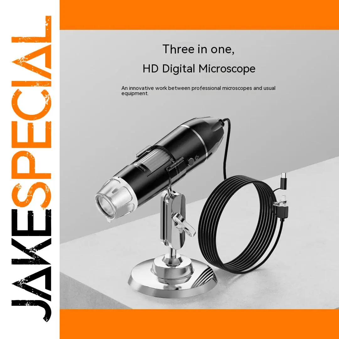 Portable USB Microscope with 3000X Magnification 1 Portable USB Microscope with 3000X Magnification