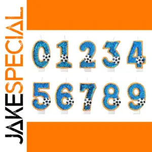 Colorful Digit-Shaped Birthday Candles Set LZ0122